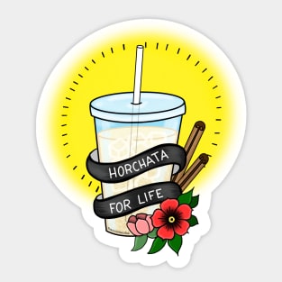 Horchata for Life Sticker